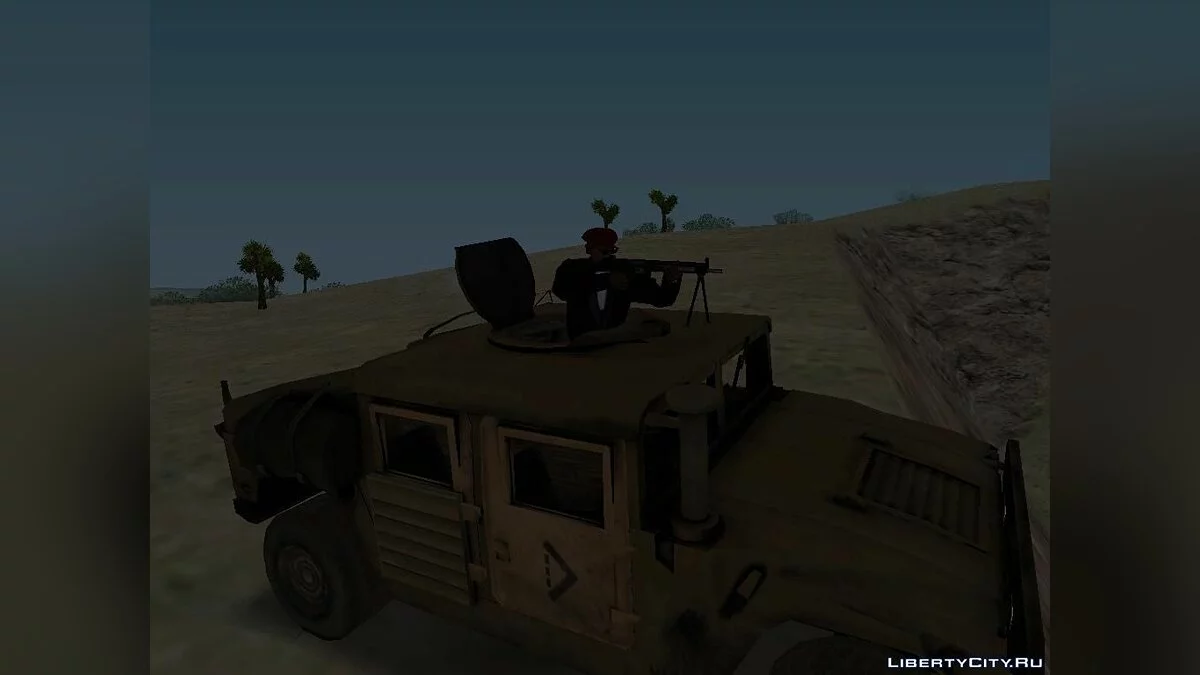 HMMWV из Battlefield 2 / GTA San Andreas
