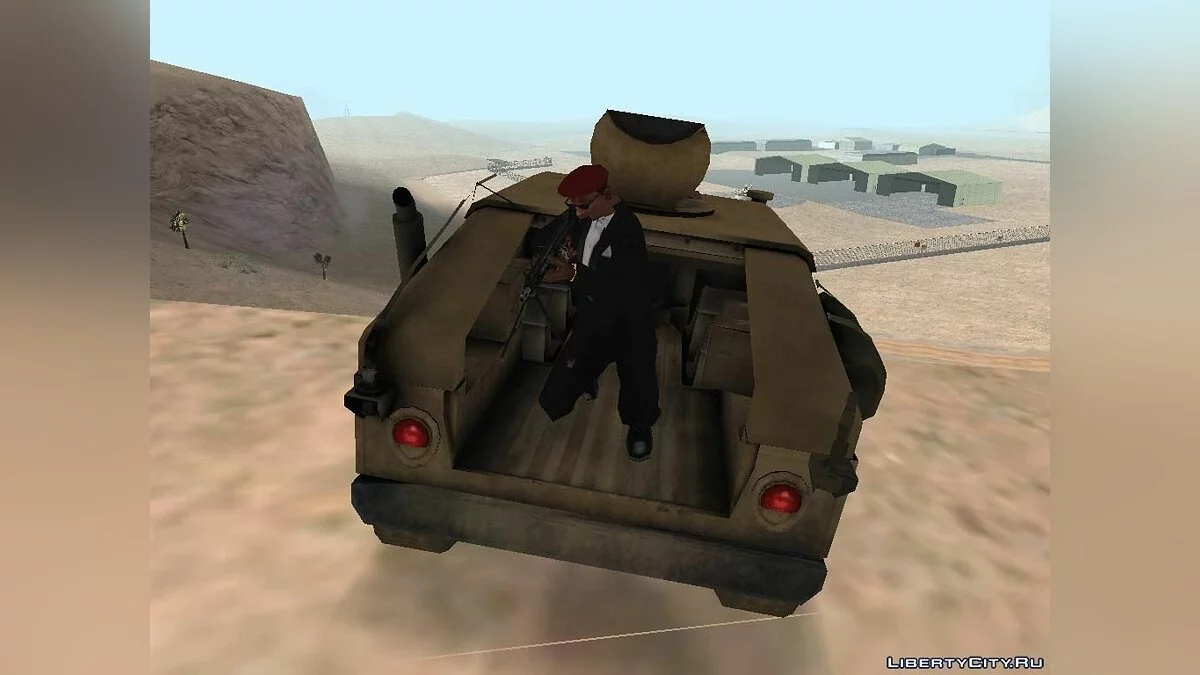 HMMWV из Battlefield 2 / GTA San Andreas