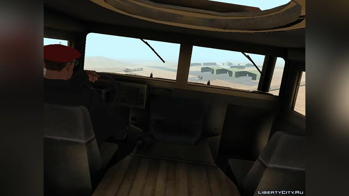 HMMWV из Battlefield 2 / GTA San Andreas