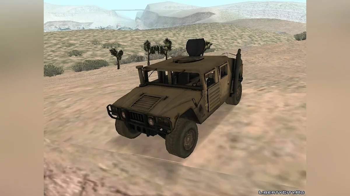 HMMWV из Battlefield 2 / GTA San Andreas
