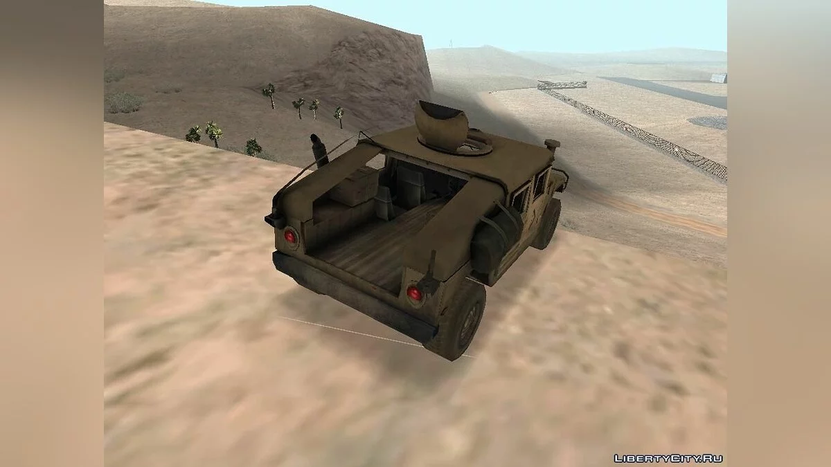 HMMWV из Battlefield 2 / GTA San Andreas