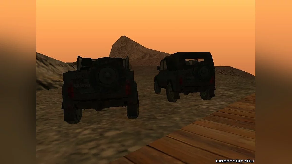 УАЗ-3151 из CoD 4: MW / GTA San Andreas