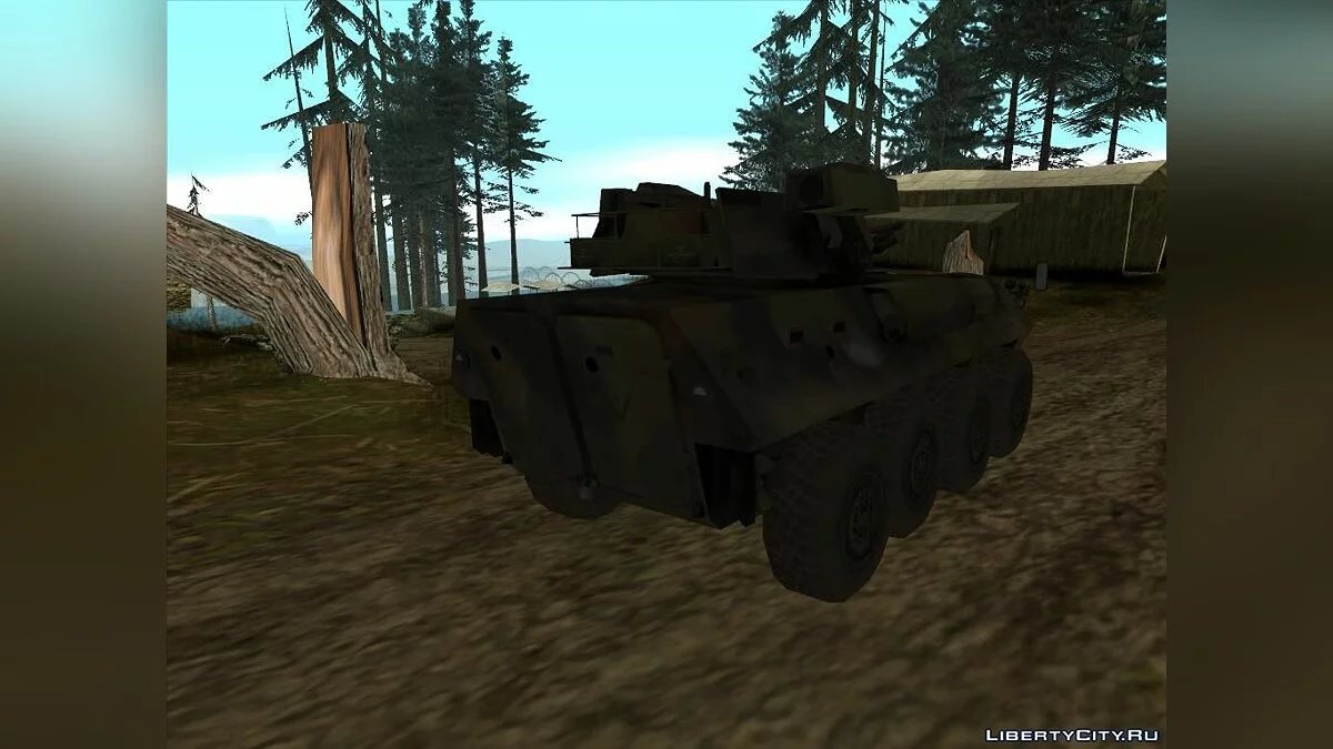 БТР LAV-25 из Battlefield 2 / GTA San Andreas