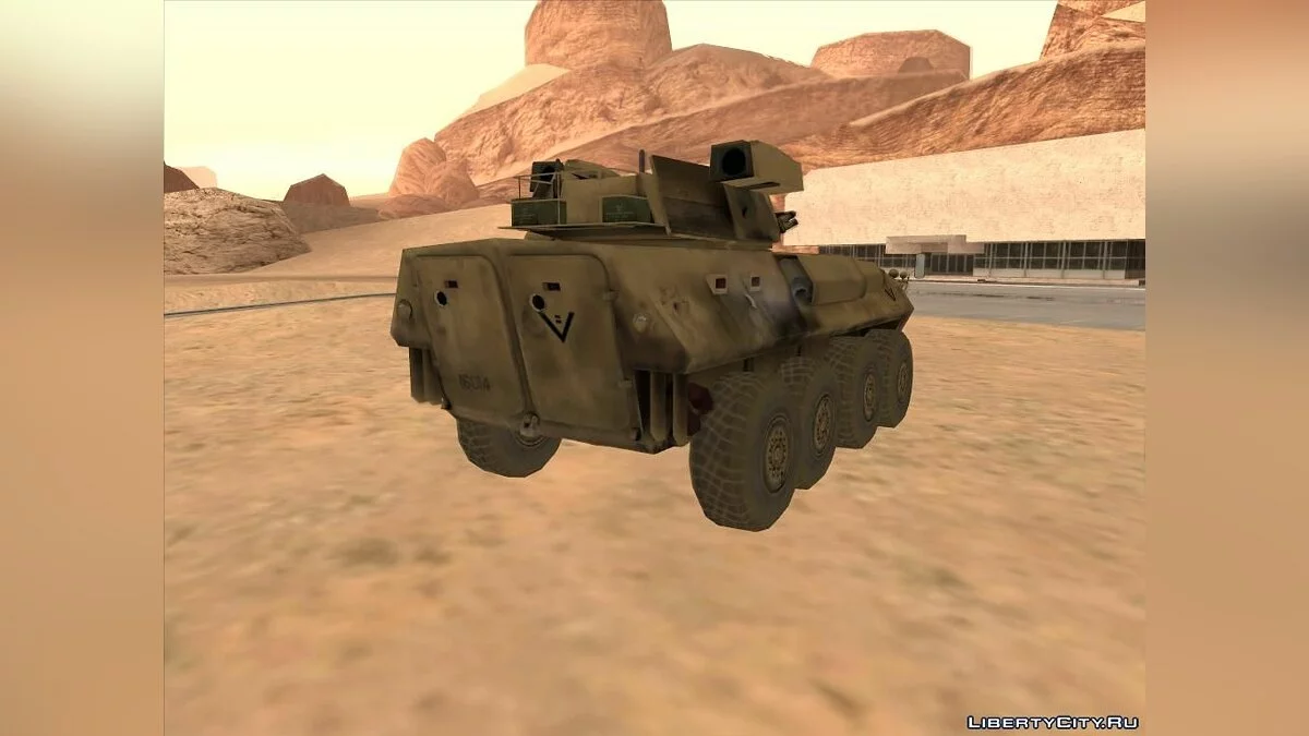 БТР LAV-25 из Battlefield 2 / GTA San Andreas