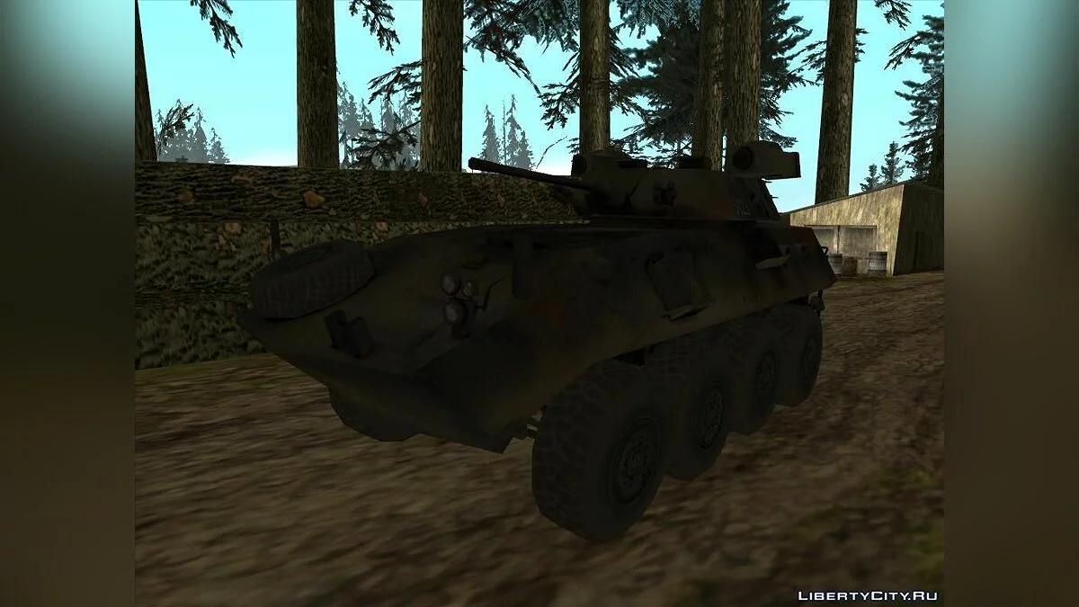 БТР LAV-25 из Battlefield 2 / GTA San Andreas