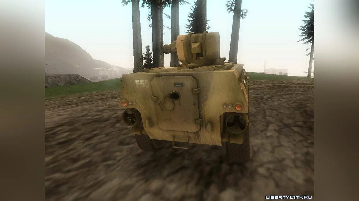 Китайский БТР WZ551 из Battlefiled 2 / GTA San Andreas