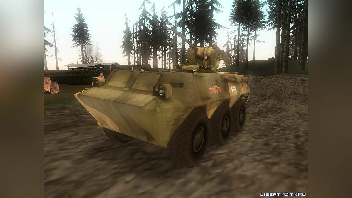 Китайский БТР WZ551 из Battlefiled 2 / GTA San Andreas