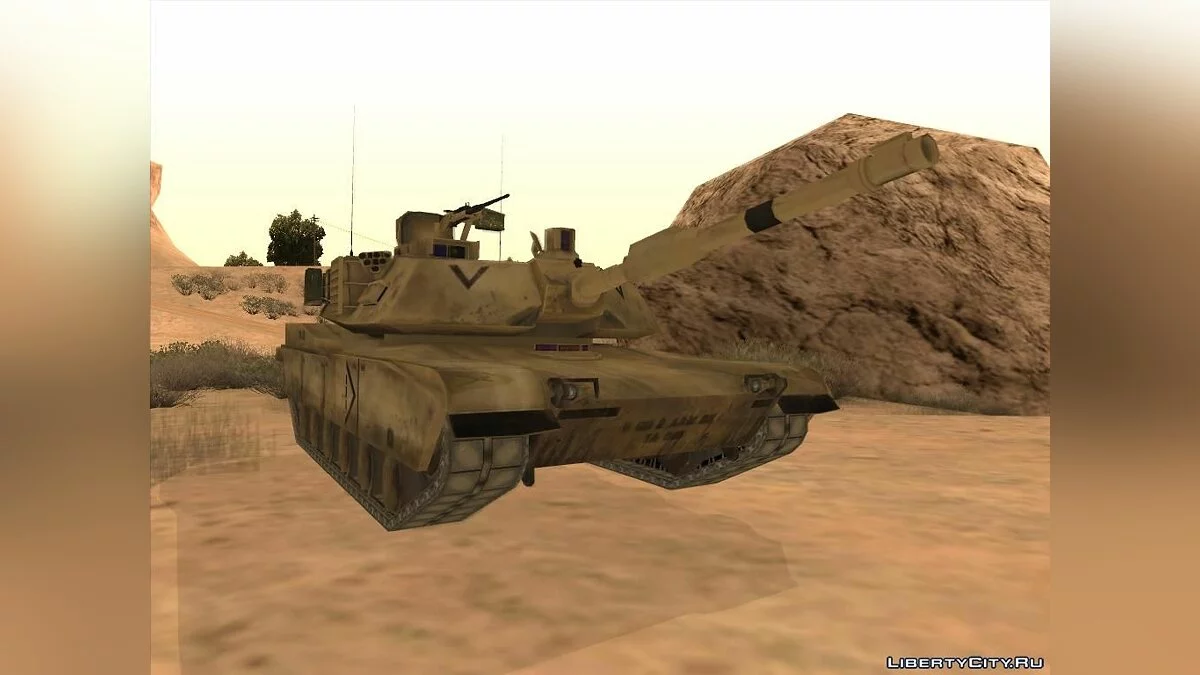 M1A2 Abrams из Battlefield 2 / GTA San Andreas
