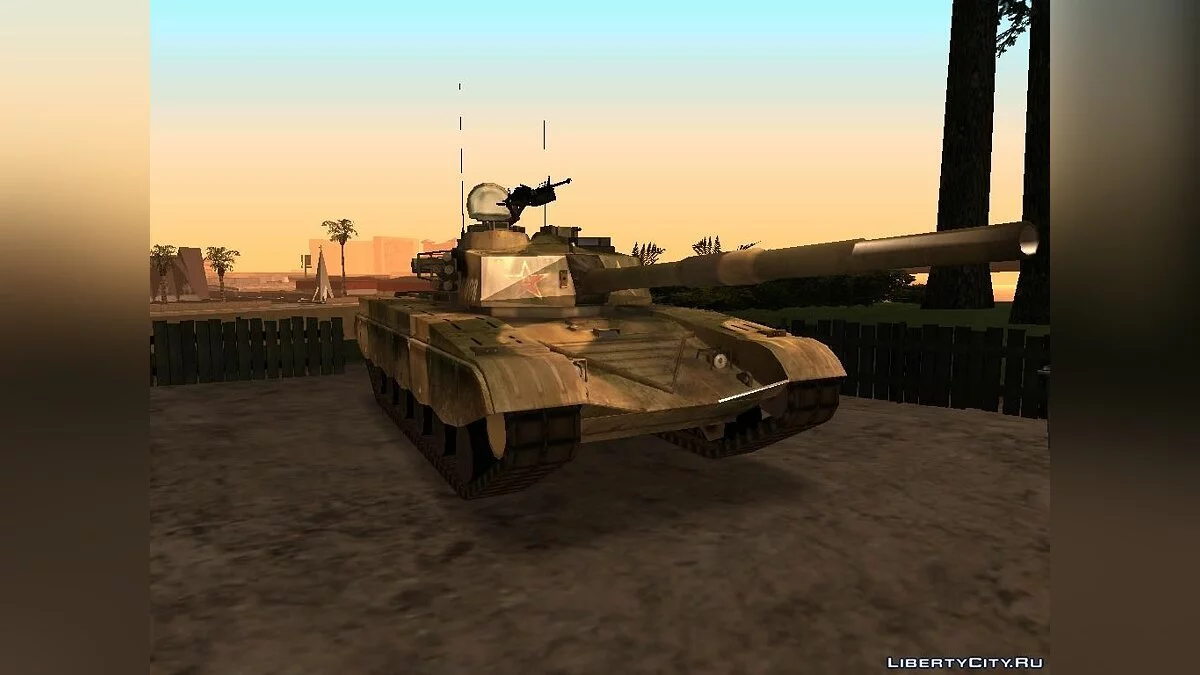 Танк Type 98 из Battlefield 2 / GTA San Andreas