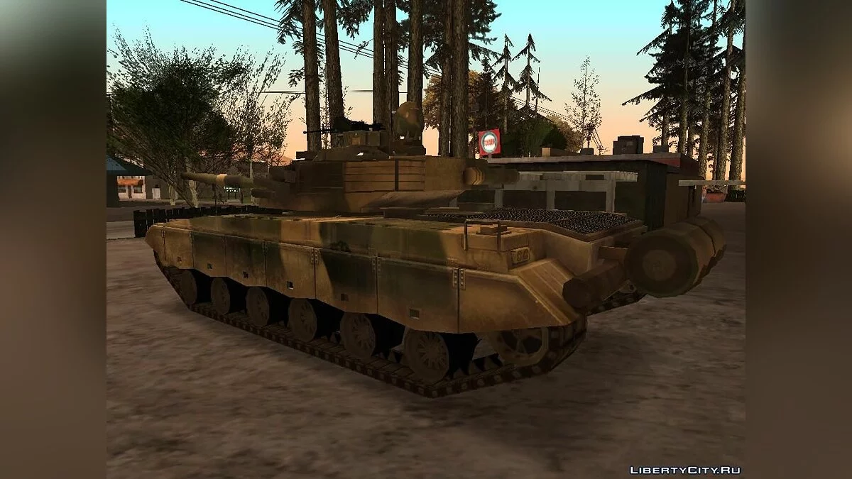 Танк Type 98 из Battlefield 2 / GTA San Andreas