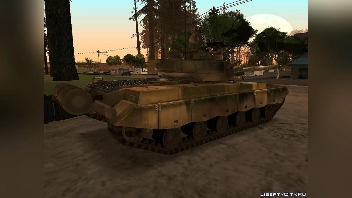 Танк Type 98 из Battlefield 2 / GTA San Andreas