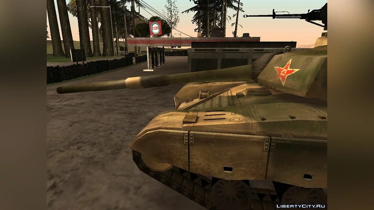 Танк Type 98 из Battlefield 2 / GTA San Andreas