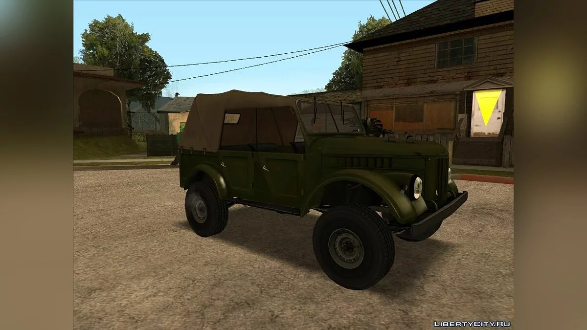 ГАЗ-69 Fixed Version [АПП] / GTA San Andreas