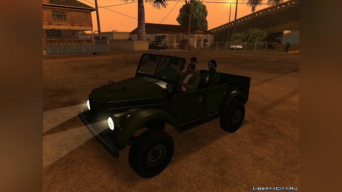 ГАЗ-69 Fixed Version [АПП] / GTA San Andreas