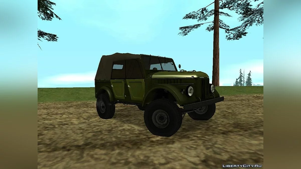 ГАЗ-69 из Полный привод 2 / GTA San Andreas