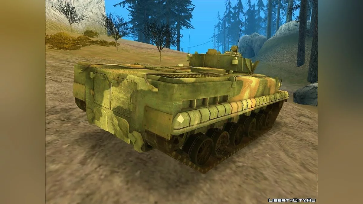 БМП-3 из Battlefield 2: Special Forces / GTA San Andreas