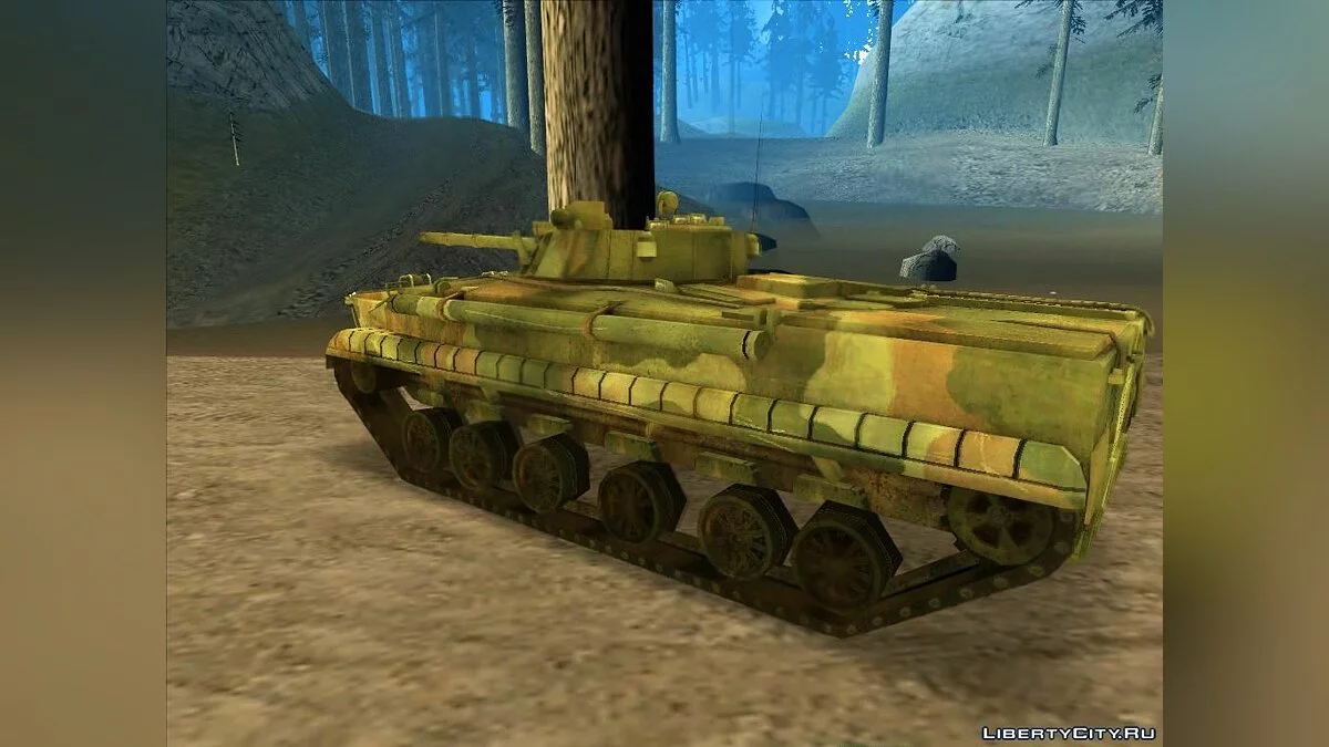 БМП-3 из Battlefield 2: Special Forces / GTA San Andreas