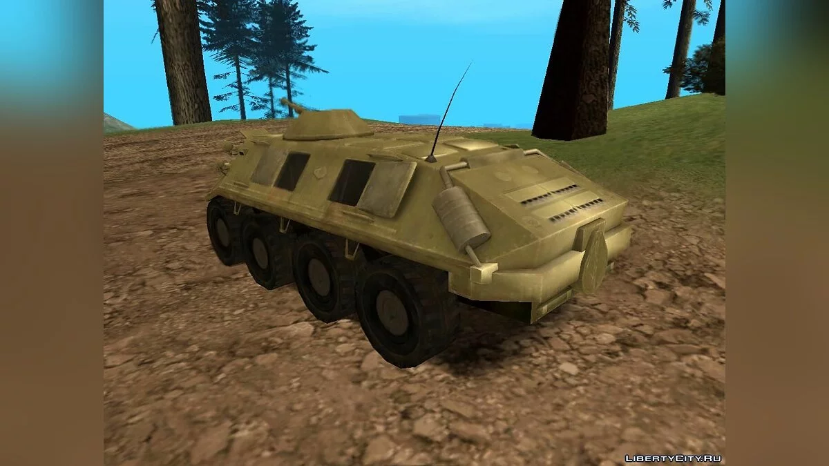 БТР-60ПБ из Battlefield Vietnam / GTA San Andreas
