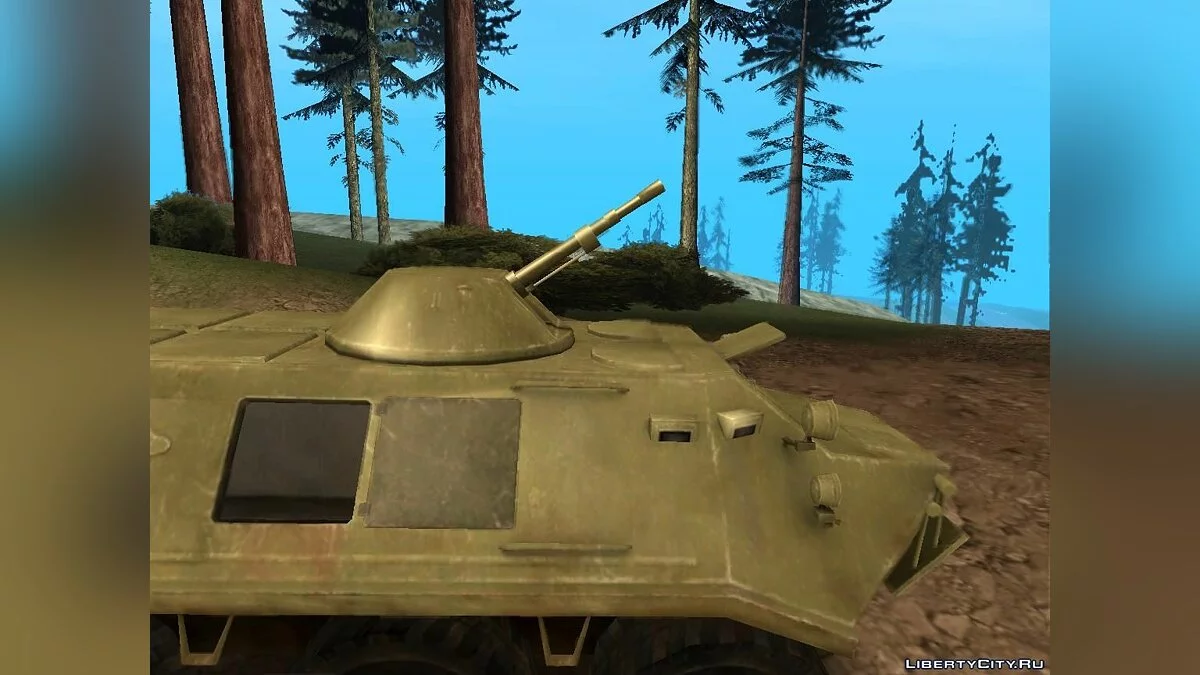 БТР-60ПБ из Battlefield Vietnam / GTA San Andreas
