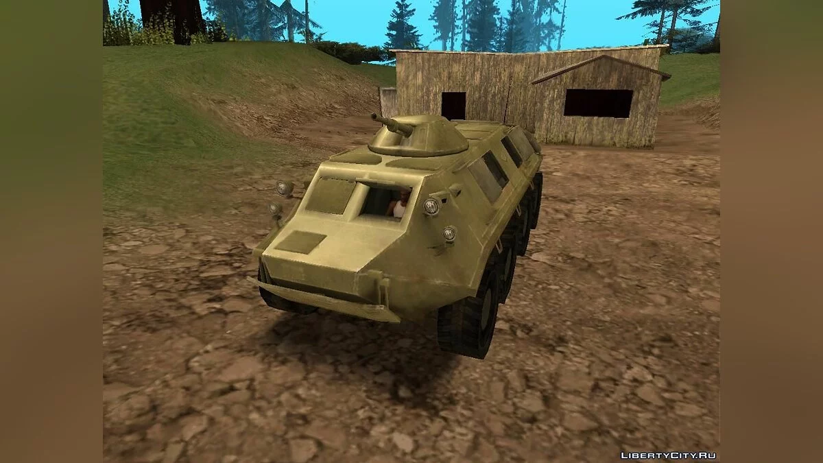 БТР-60ПБ из Battlefield Vietnam / GTA San Andreas