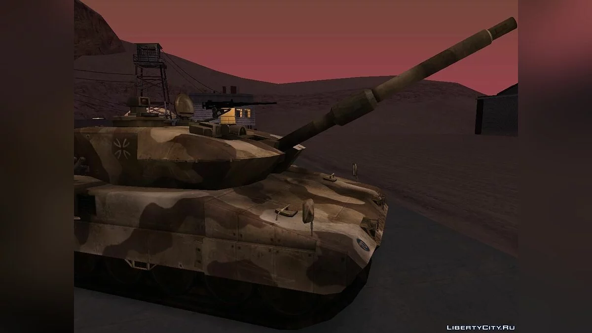 Leopard 2 из Battlefield 2: Euro Force / GTA San Andreas