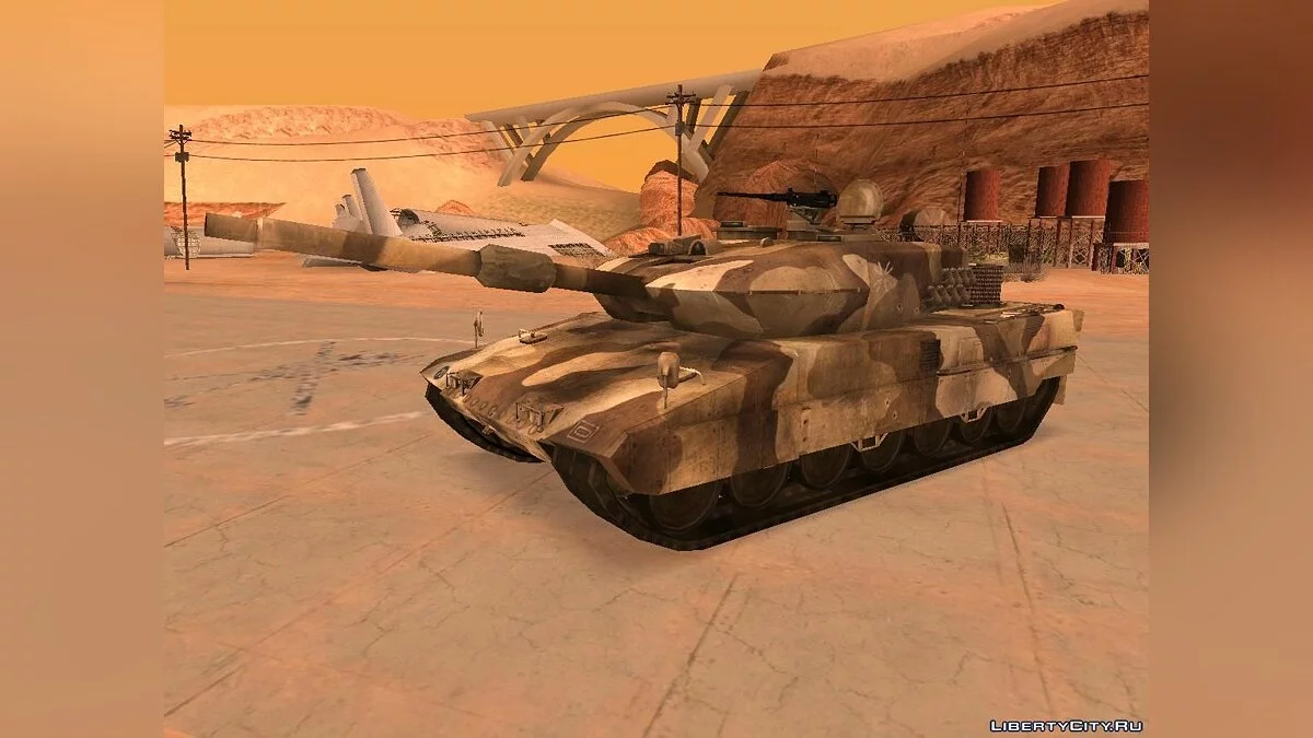 Leopard 2 из Battlefield 2: Euro Force / GTA San Andreas