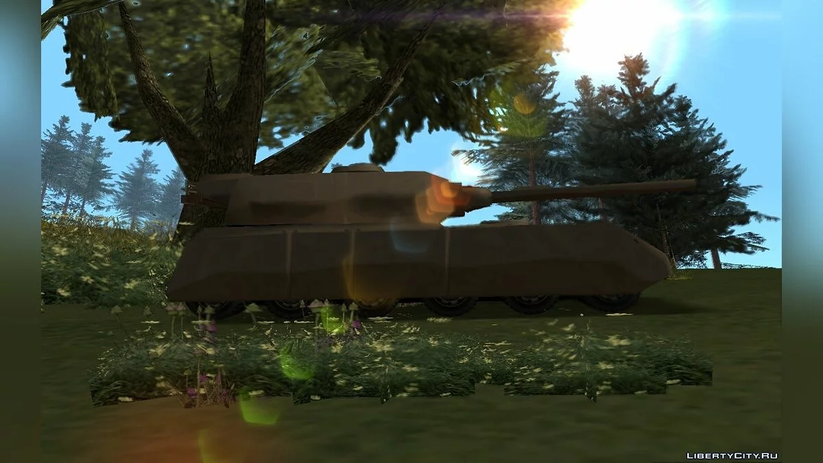 Rhino в стиле Maus / GTA San Andreas