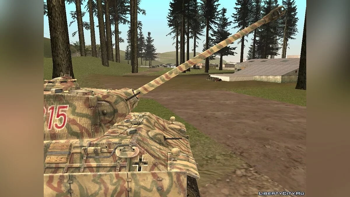 Pz.kpfw V Panther ausf.A из Forgotten Hope 2 / GTA San Andreas