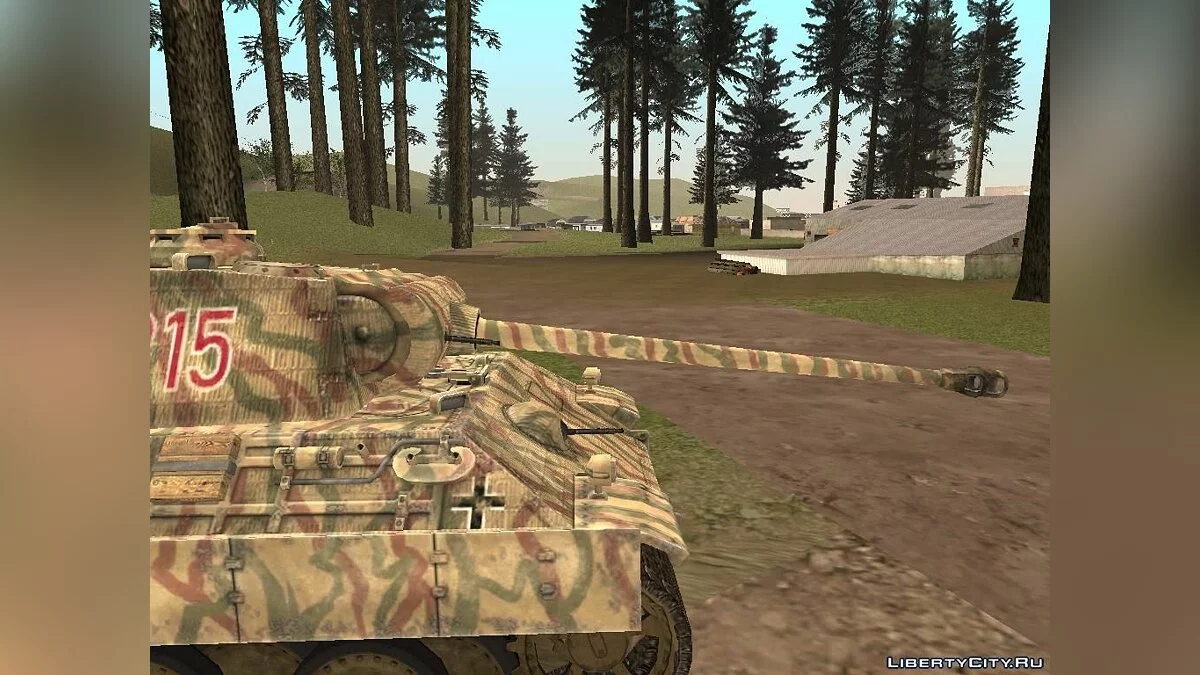 Pz.kpfw V Panther ausf.A из Forgotten Hope 2 / GTA San Andreas