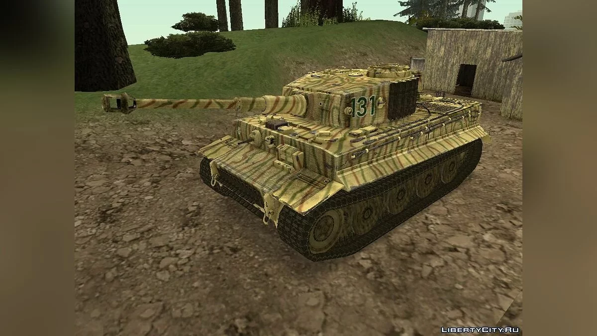 Pz.kpfw VI Tiger ausf.E из Forgotten Hope 2 / GTA San Andreas