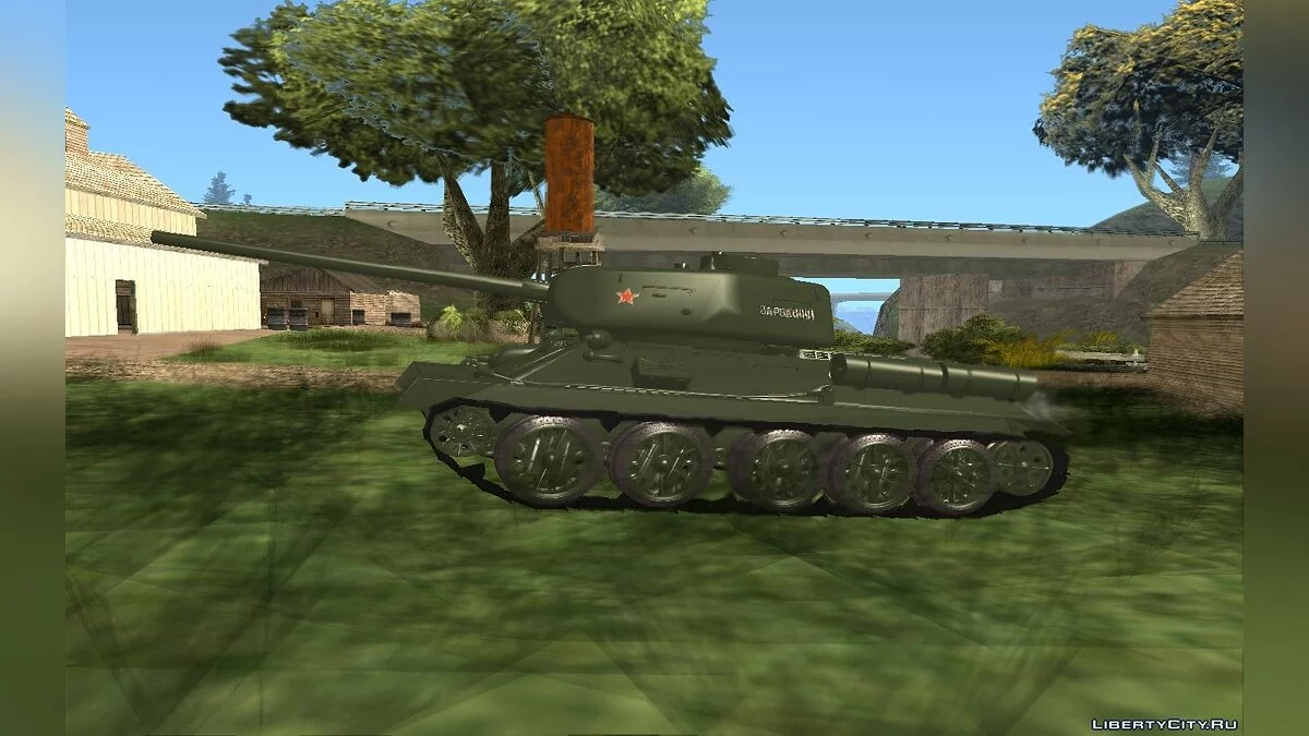 T-34-85 образец 1945 / GTA San Andreas