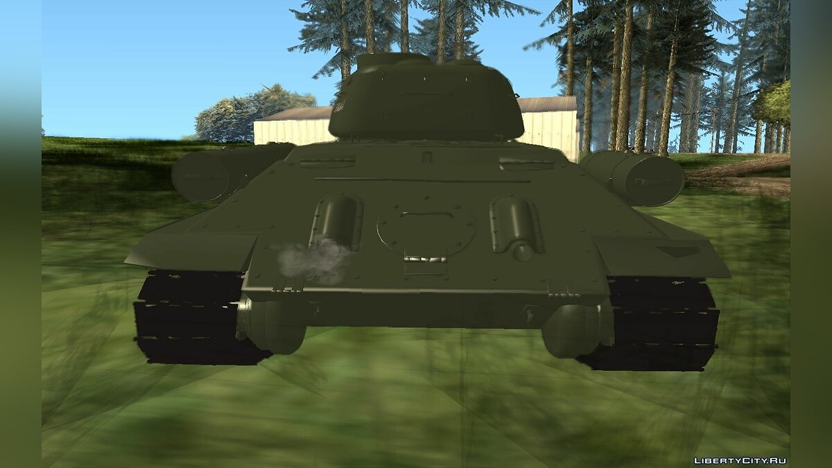 Скачать T-34-85 образец 1945 для GTA San Andreas