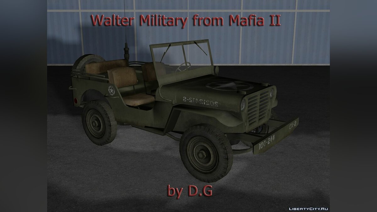 Скачать Walter Military из Mafia II [IVF] для GTA San Andreas