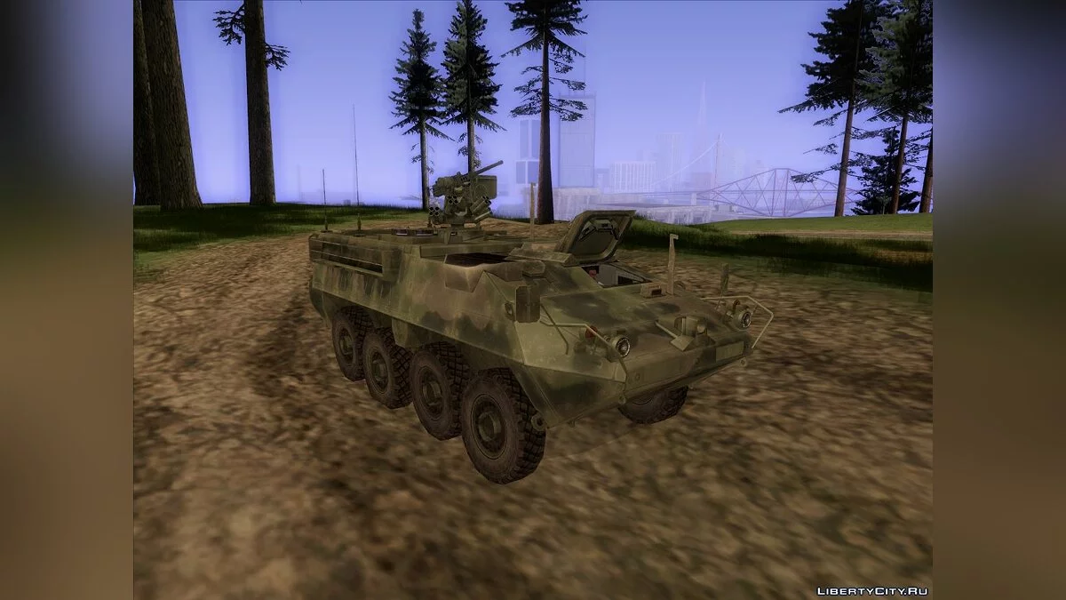 Stryker ICV из ArmA: Armed Assault / GTA San Andreas