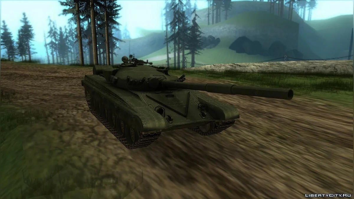 Т-72 из ArmA: Armed Assault / GTA San Andreas