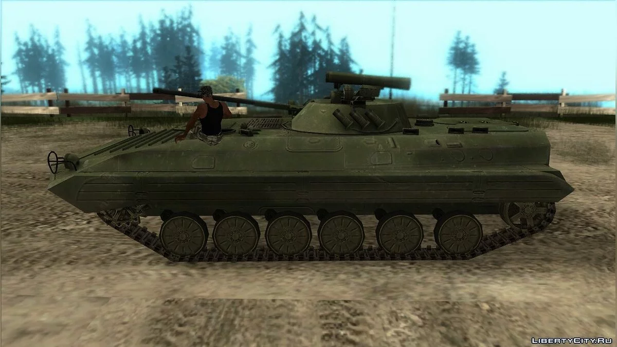 БМП-2 из ArmA: Armed Assault / GTA San Andreas