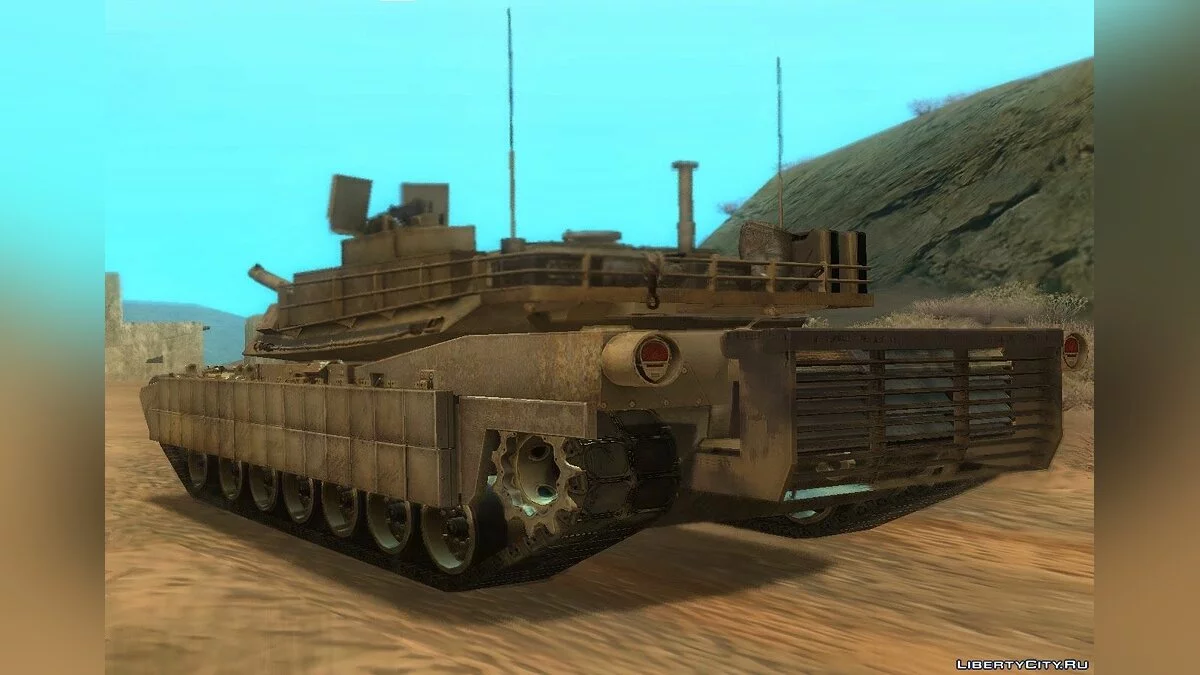 M1A2 Abrams from CoD: Ghosts / GTA San Andreas