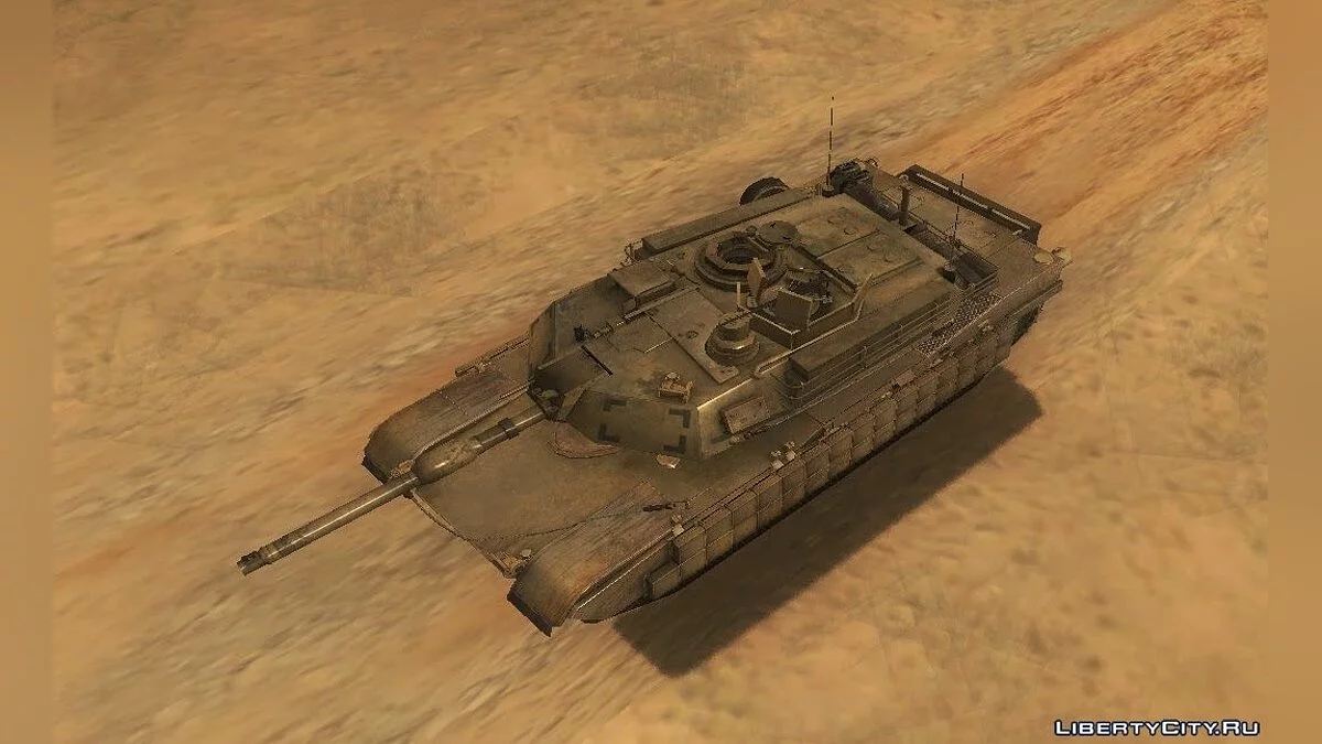 M1A2 Abrams from CoD: Ghosts / GTA San Andreas