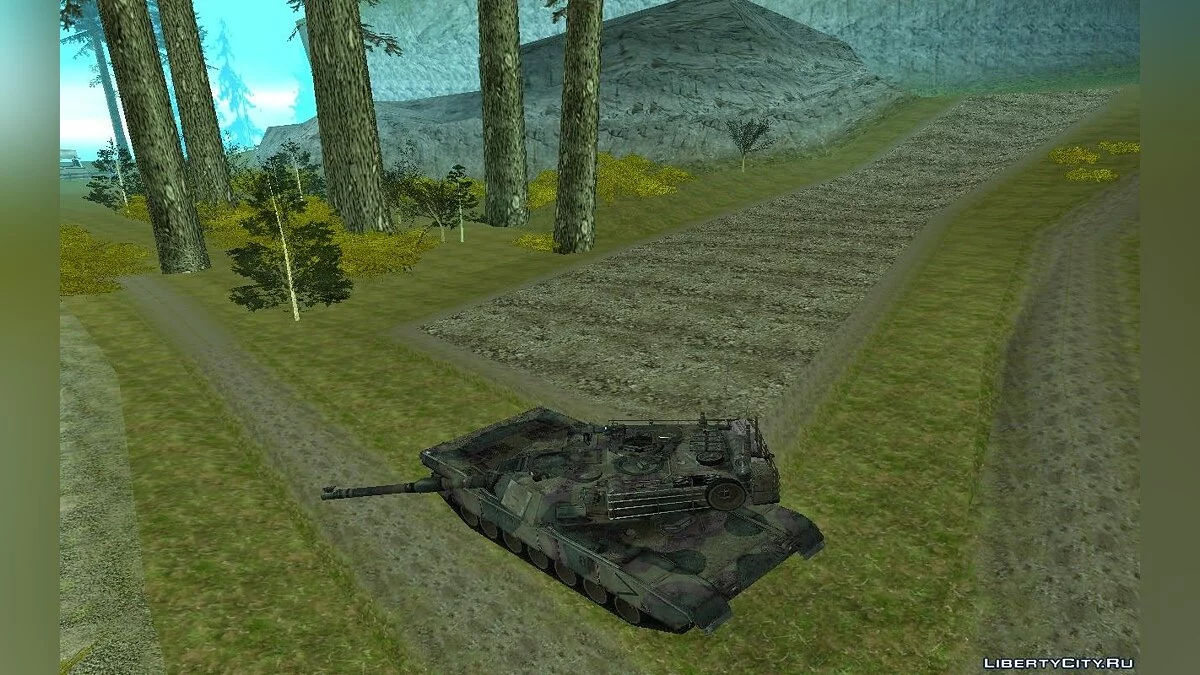 M1A2 Abrams Autumn Camo / GTA San Andreas