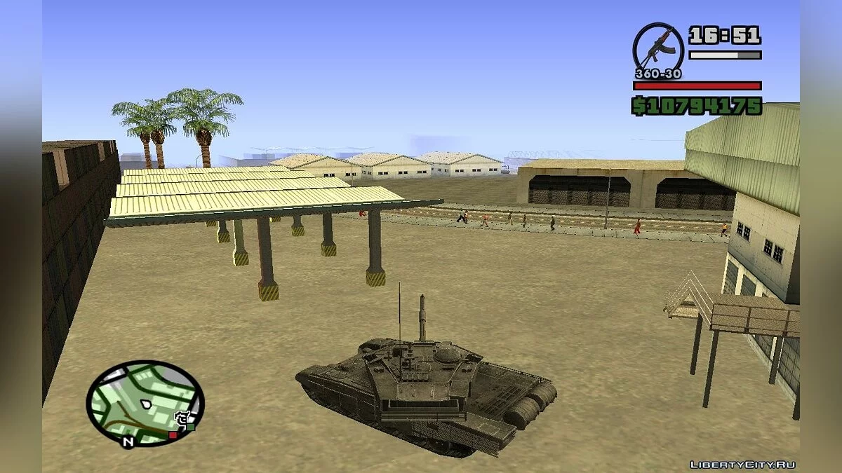 T-90MS CoD Ghost / GTA San Andreas