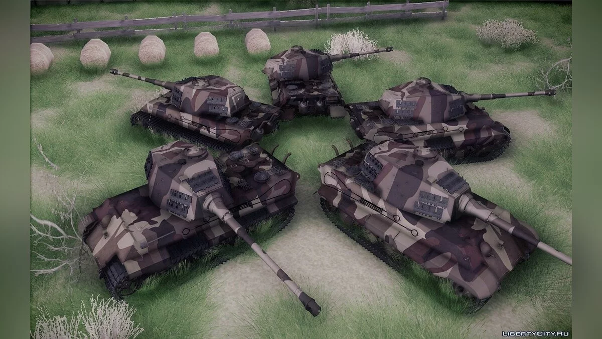 King Tiger II (H) Project HQ / GTA San Andreas