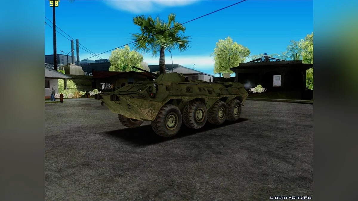 RHS BTR-80 / GTA San Andreas