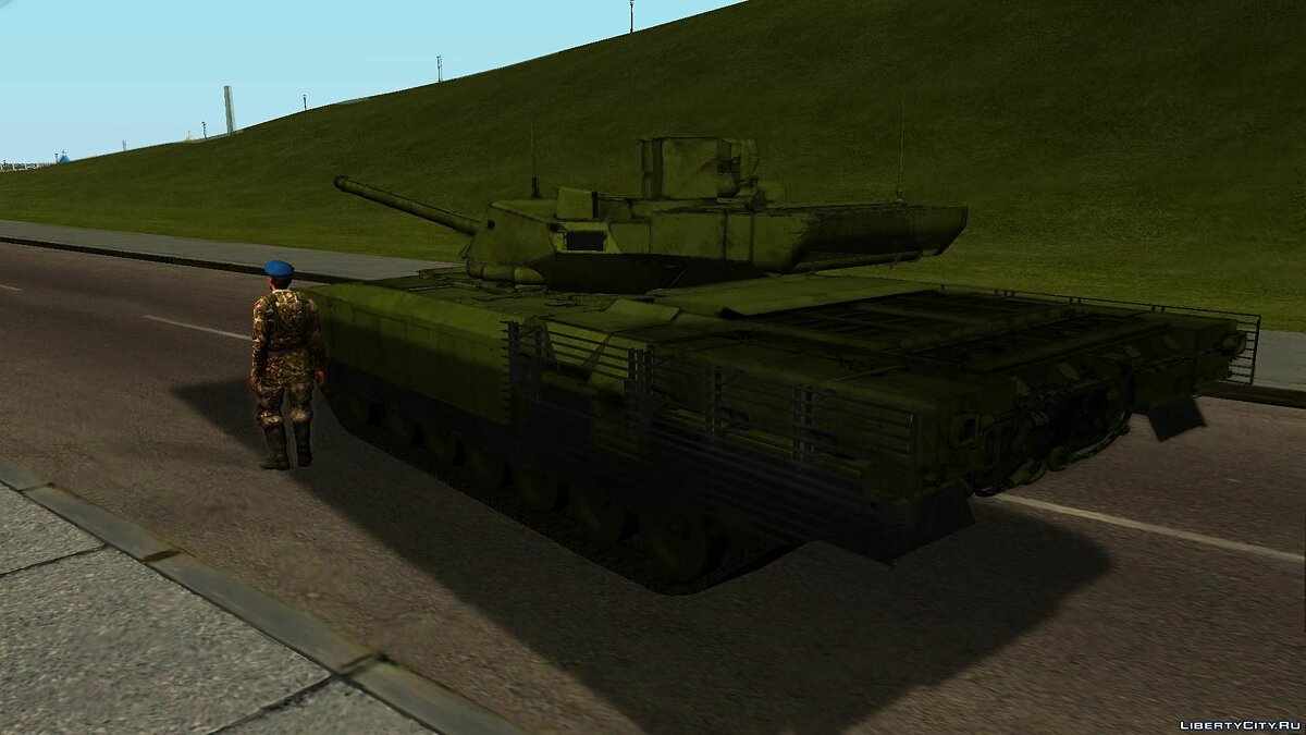 Скачать T-14 Armata для GTA San Andreas