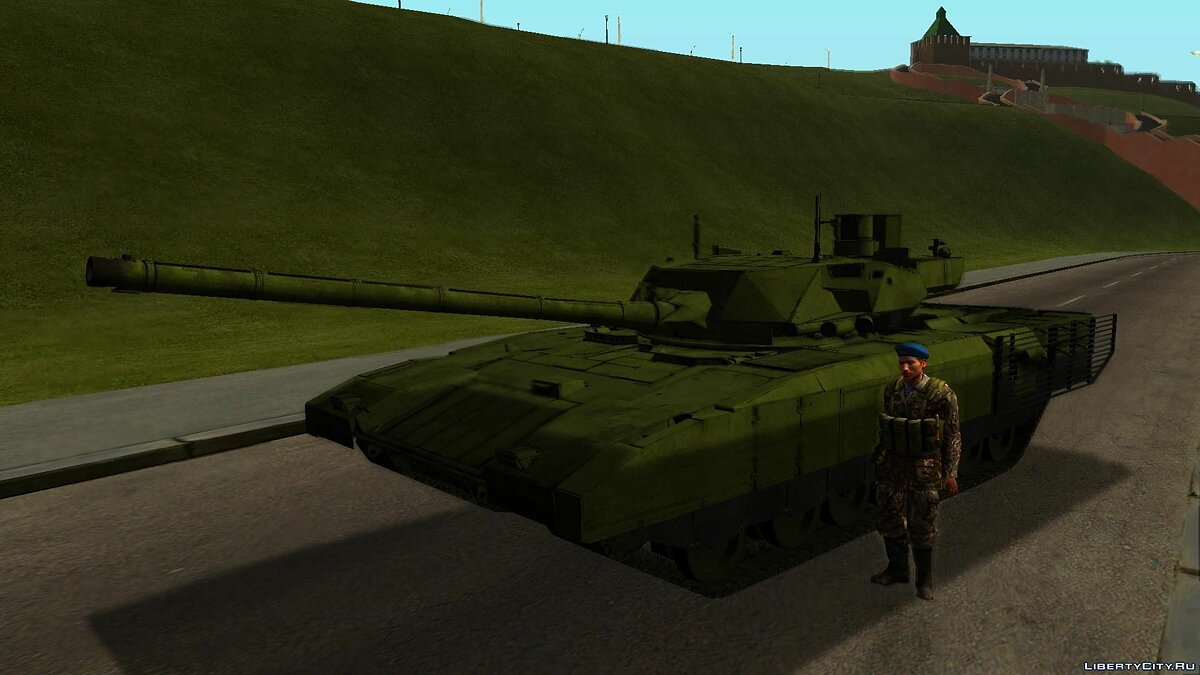 Скачать T-14 Armata для GTA San Andreas