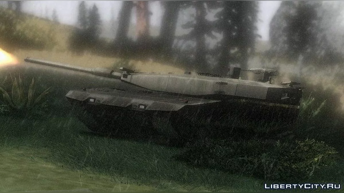 Leopard 2 MBT Revolution / GTA San Andreas