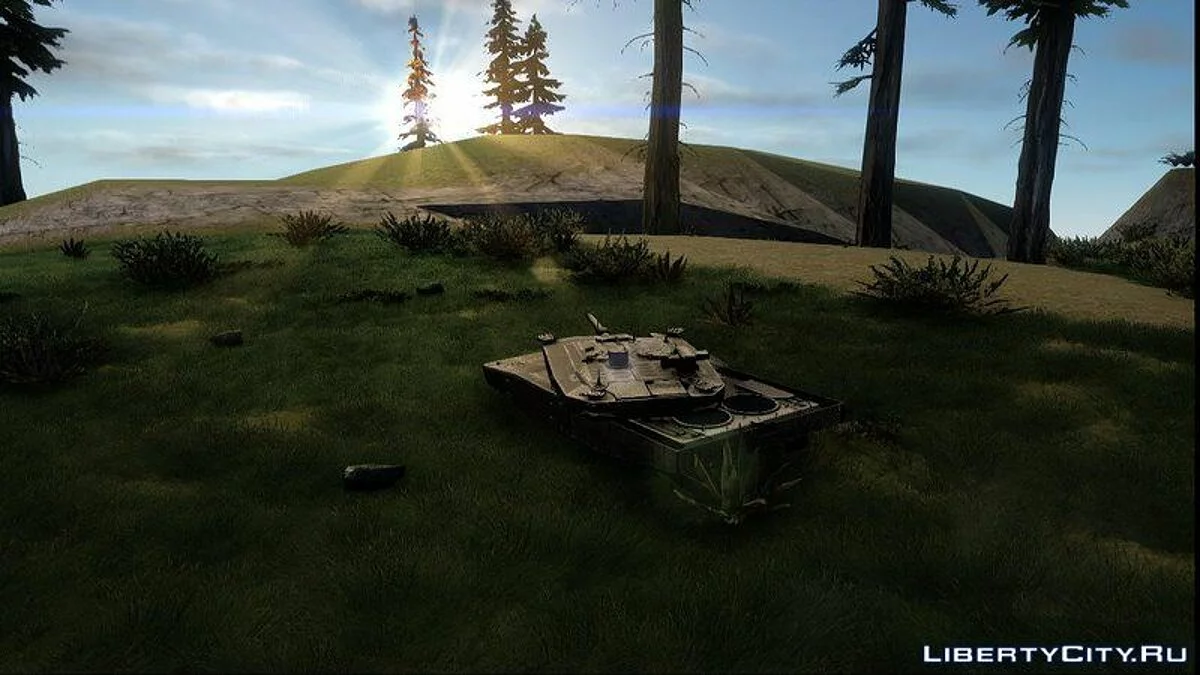 Leopard 2 MBT Revolution / GTA San Andreas