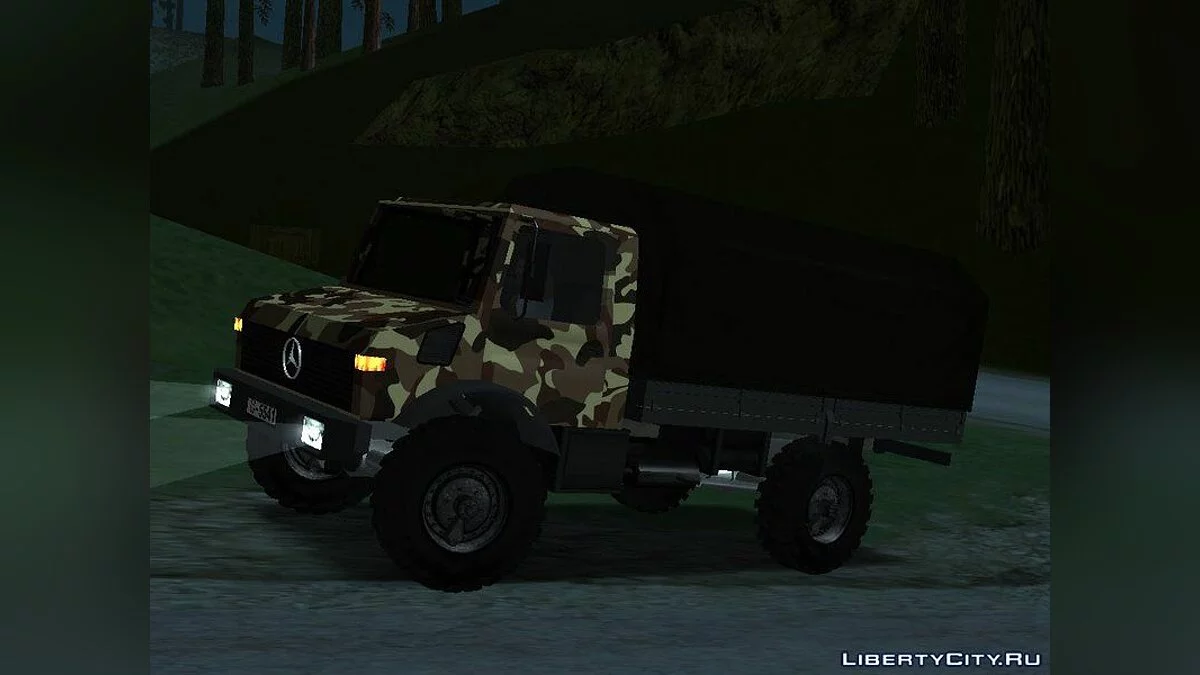 Mercedes Benz Vojno Vozilo / GTA San Andreas