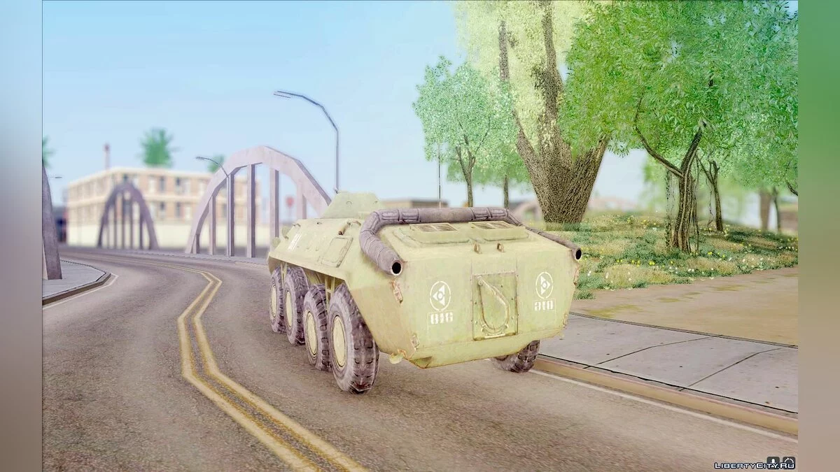 БТР-70 из S.T.A.L.K.E.R. / GTA San Andreas