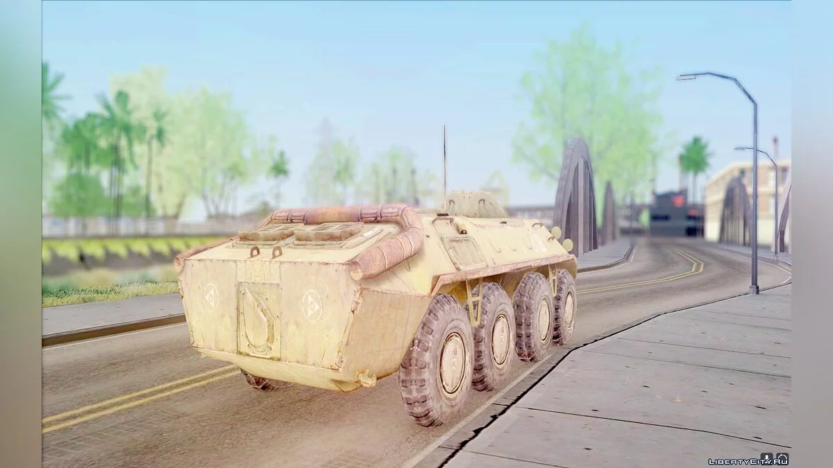 БТР-70 из S.T.A.L.K.E.R. / GTA San Andreas