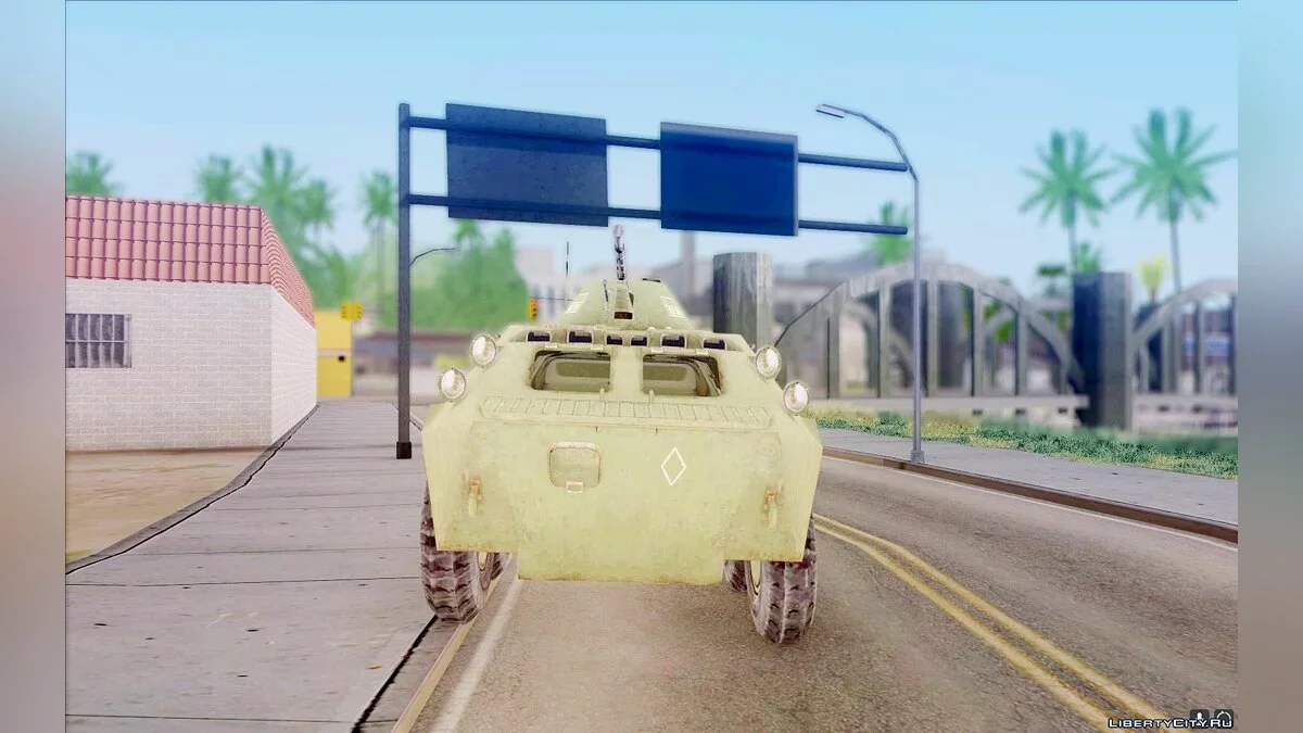 БТР-70 из S.T.A.L.K.E.R. / GTA San Andreas